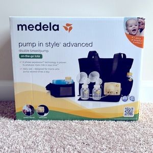 NEW Medela pump in style advanced with on-the-go tote